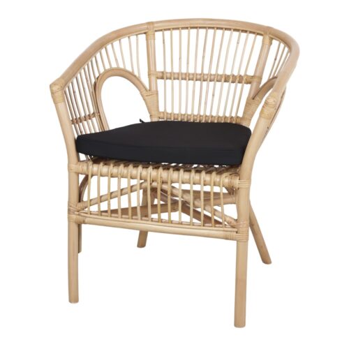 SEDIA IN RATTAN NATURALE KELEK