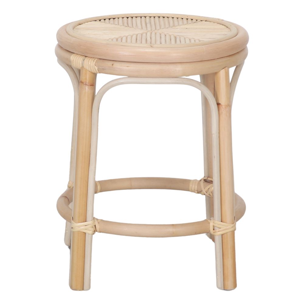 TABURETE BAJO DE  SUMMER estilo Mediterráneo 2