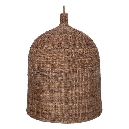 PANTALLA DE HOJAS DE BANANO CATYSA para lámpara de techo. 2