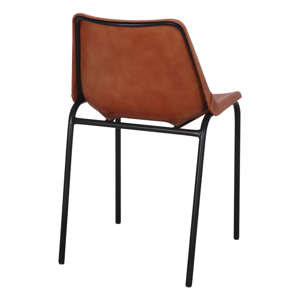 SILLA DE PIEL MALI estilo industrial 4