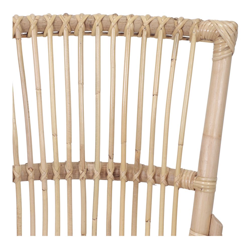 SILLA DE RATÁN NATURAL MILLIE de estilo Mediterráneo5