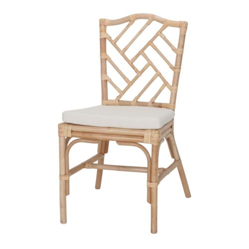 SEDIA IN RATTAN NATURALE VARESE
