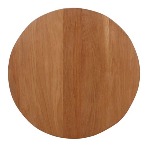 TAPA DE MADERA ROBLEDO REDONDA  con acabado en barniz. Encuéntrala en MisterWils. Más de 4000m² de exposición y almacén.