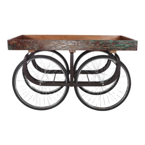 CARRELLO VELOCAR IN LEGNO E METALLO