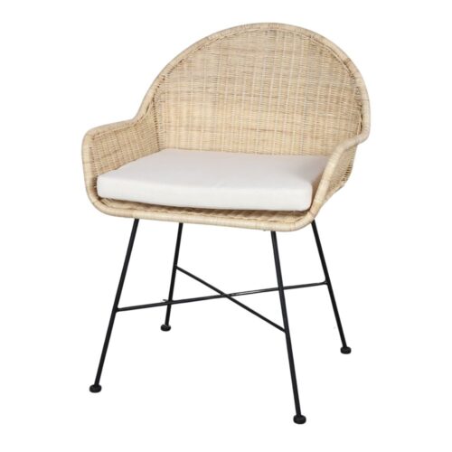 SEDIA IN RATTAN KAMIN