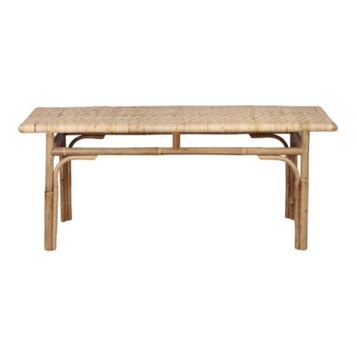 PANCHINA IN RATTAN NATURALE THEO