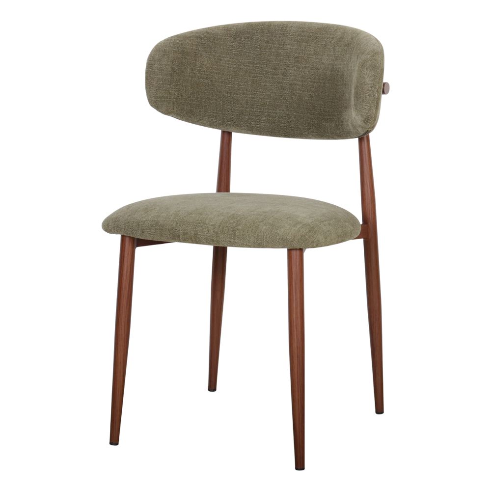 SILLA TAPIZADA LETICE estilo Contemporáneo verde