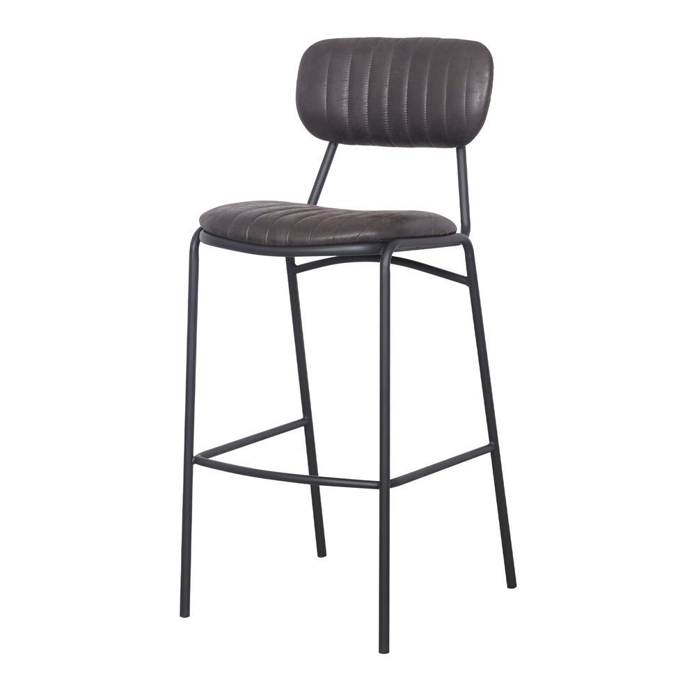 TABURETE ALTO NADDY estilo Industrial negro