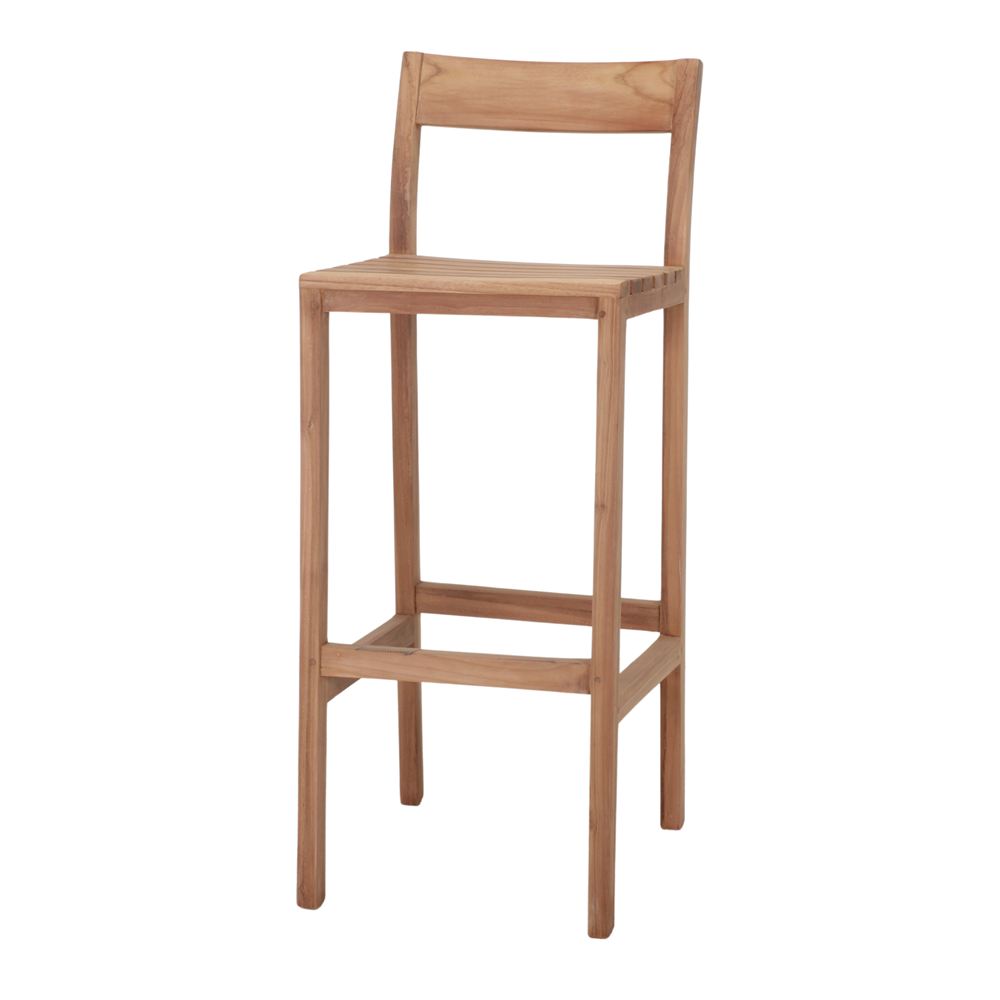 TABURETE DE MADERA EDDY estilo Mediterráneo