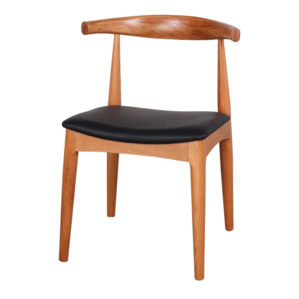 SILLA DE MADERA ELBOW ROBLE estilo Nórdico. Encuéntrala en MisterWils. Más de 4000m² de exposición y almacén. 3/4