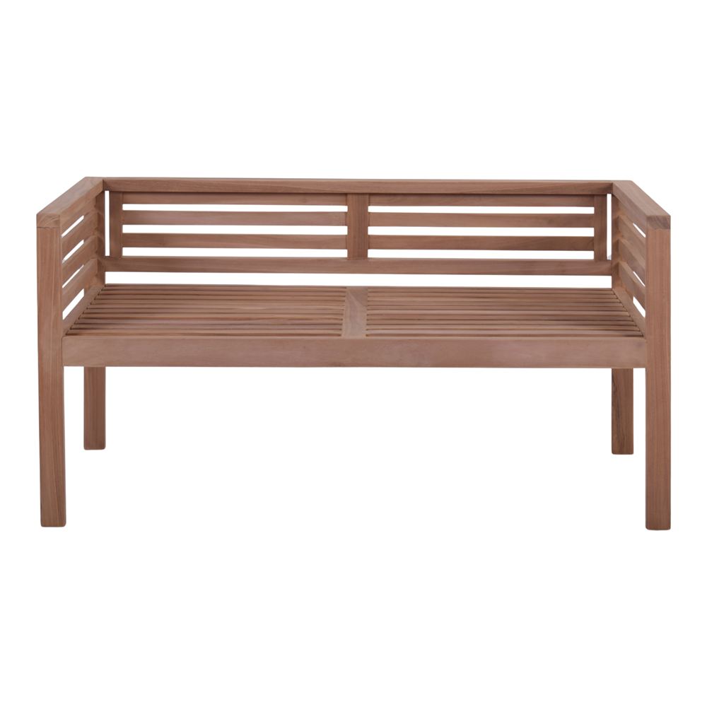 BANCO DE MADERA LESTER estilo Mediterráneo 2 plazas 2