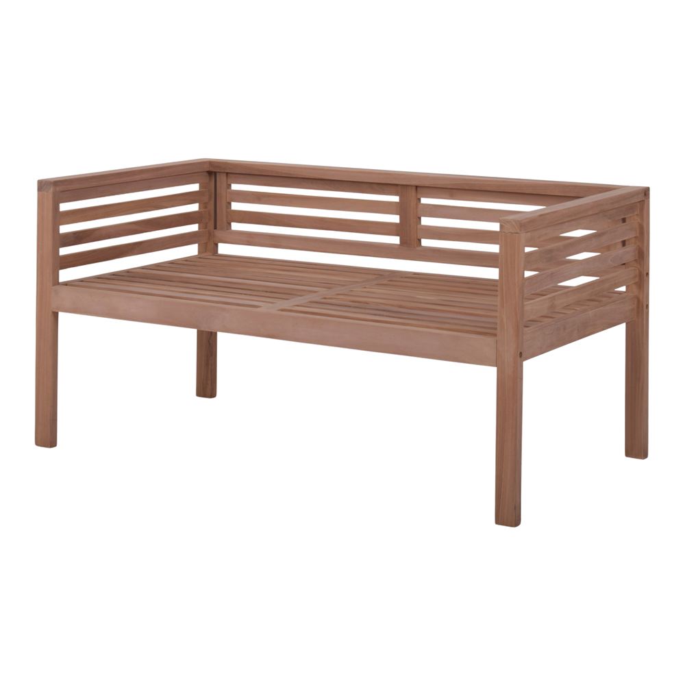 BANCO DE MADERA LESTER estilo Mediterráneo 2 plazas 1