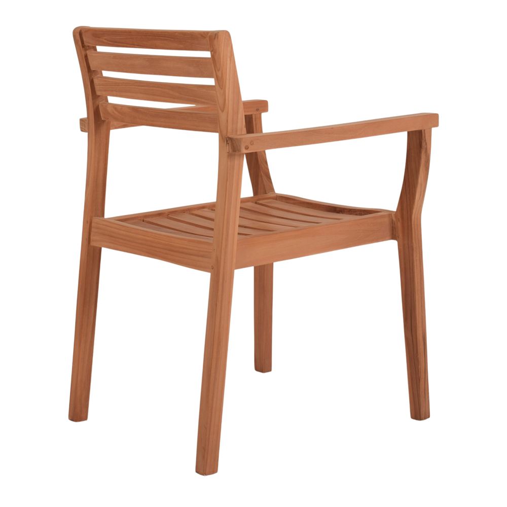 SILLA DE MADERA NIXON estilo Mediterráneo. 4