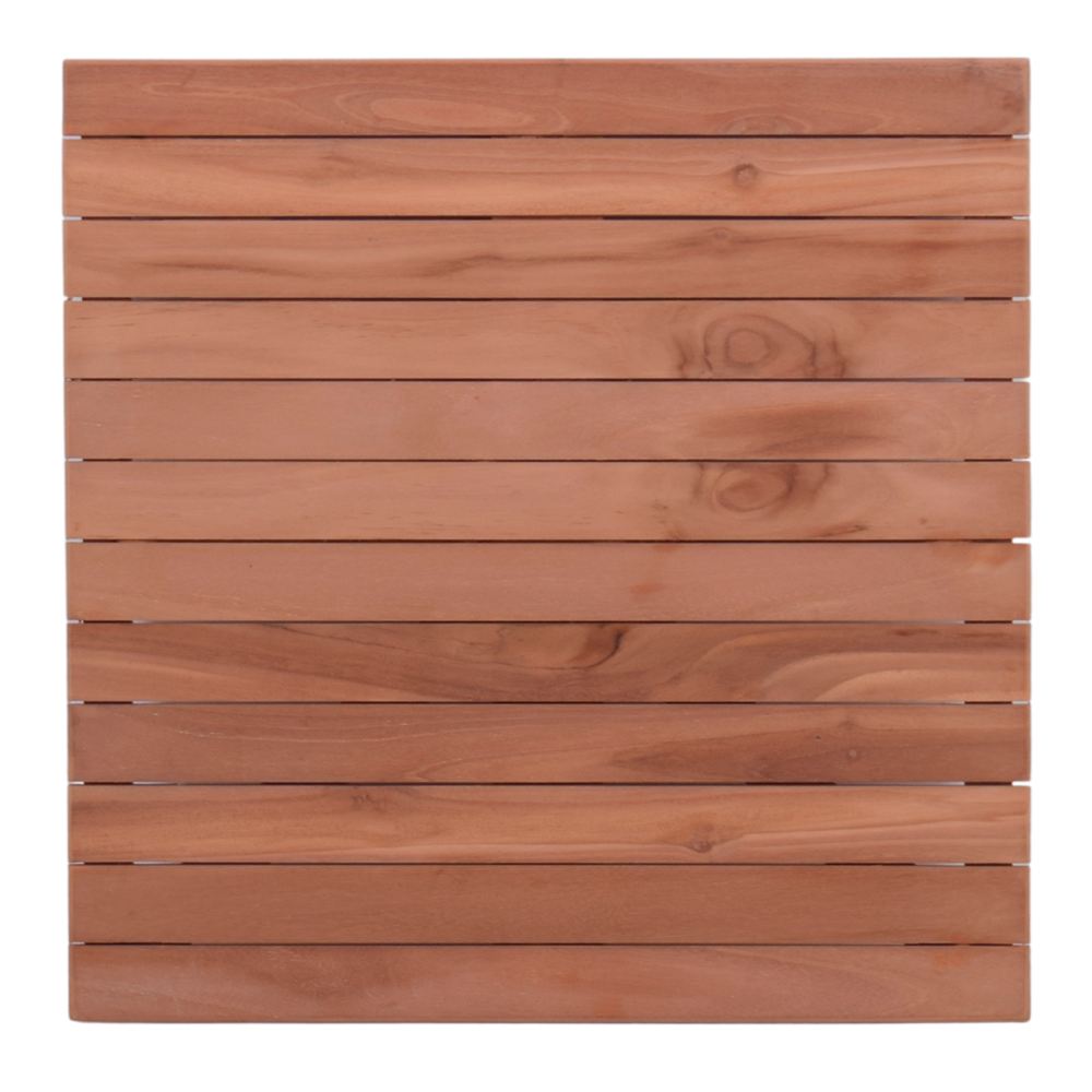 TAPA DE MADERA DE TEKA MEZAN cuadrada 1
