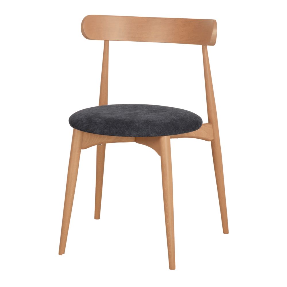 SILLA DE MADERA ANDEMIA estilo Mid Century. 1