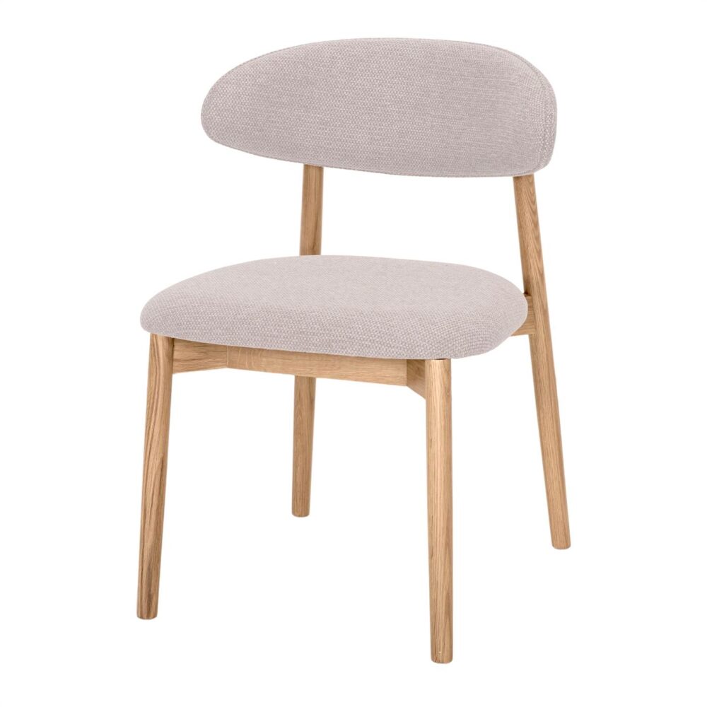 SILLA DE MADERA VOLOS beige