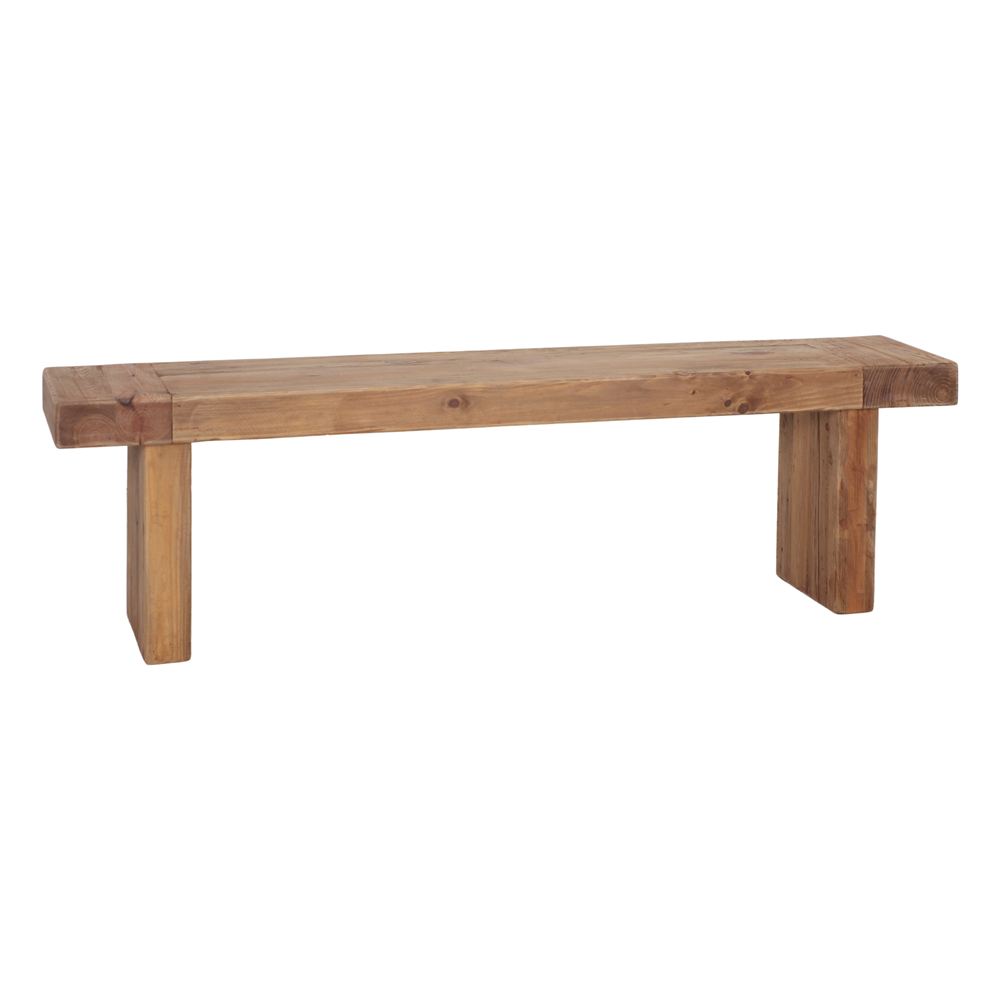 BANCO DE MADERA BERMEO estilo rústico 2