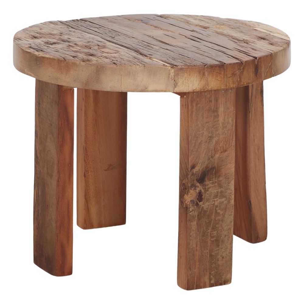 MESA DE CENTRO ULRIC estilo rústico fabricada en madera 2