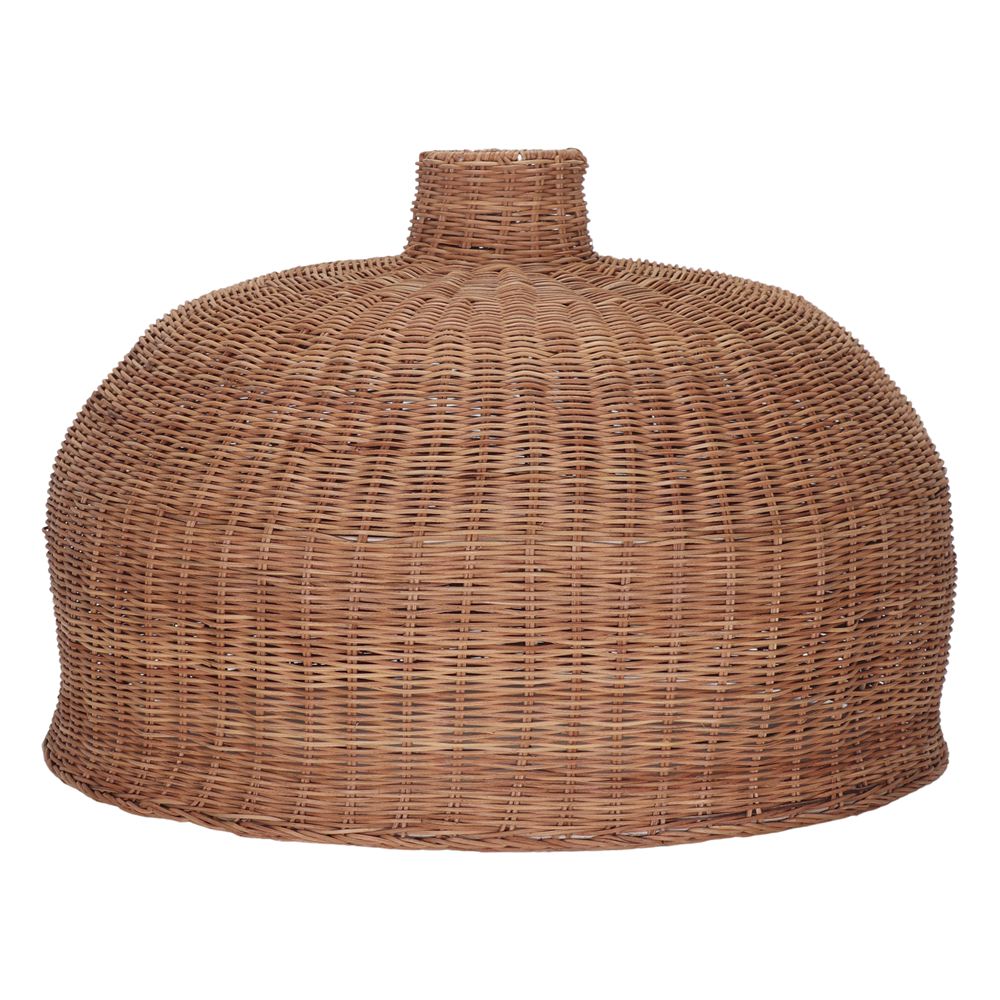 PANTALLA LÁMPARA DE RATÁN LORETO estilo Mediterráneo. 1