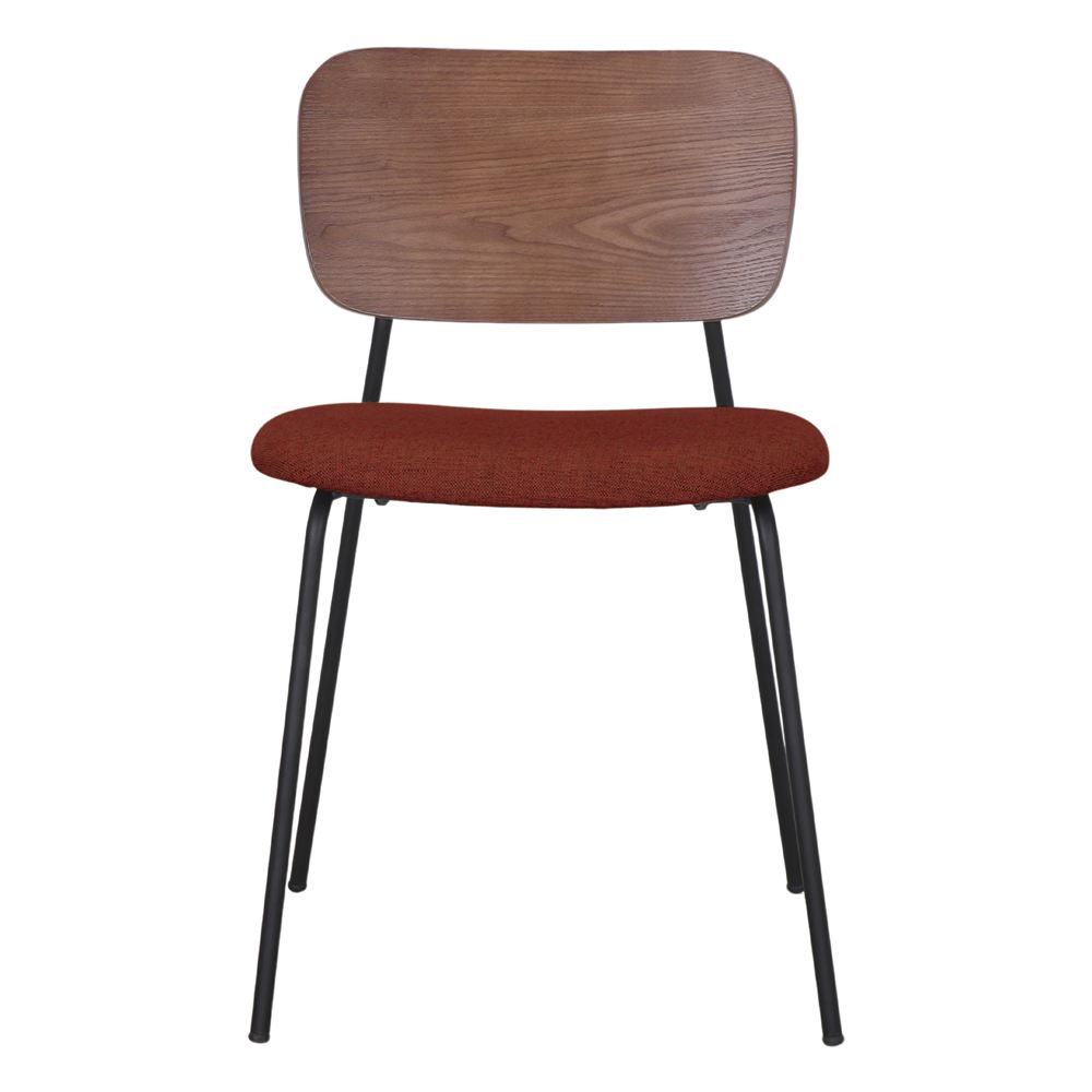 SILLA TAPIZADA ALDERY estilo Mid Century 2