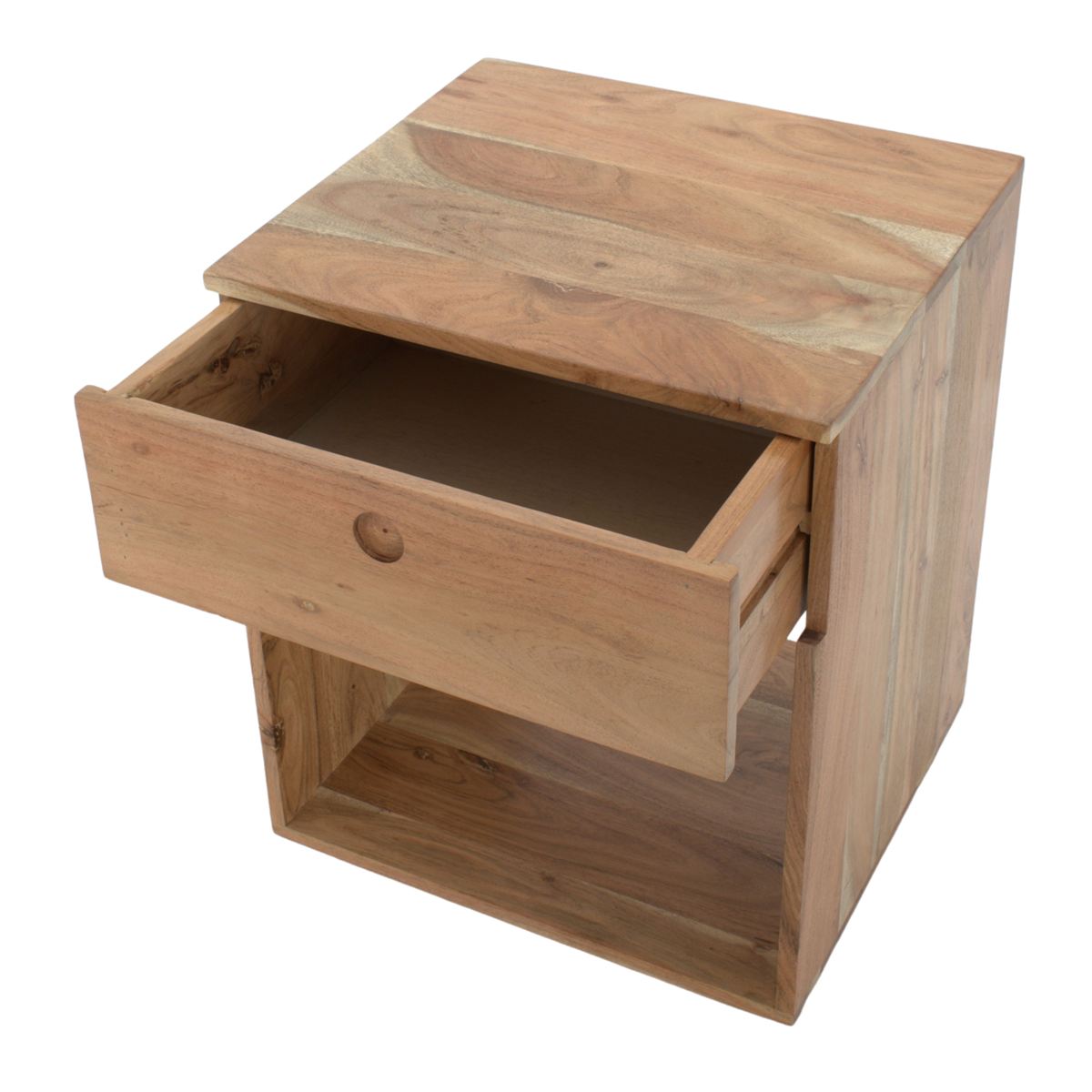 MESITA DE NOCHE DE MADERA NOCTIS