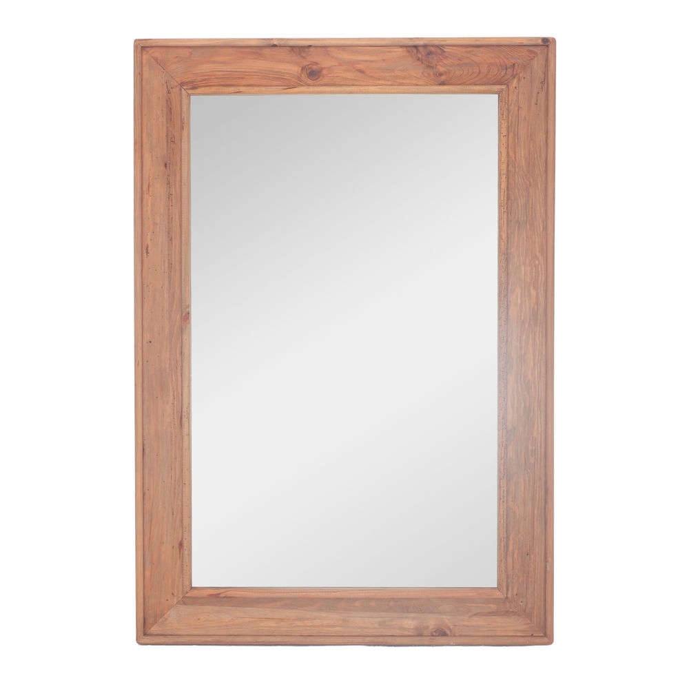 SPECCHIO IN LEGNO MONTANA in stile rustico.