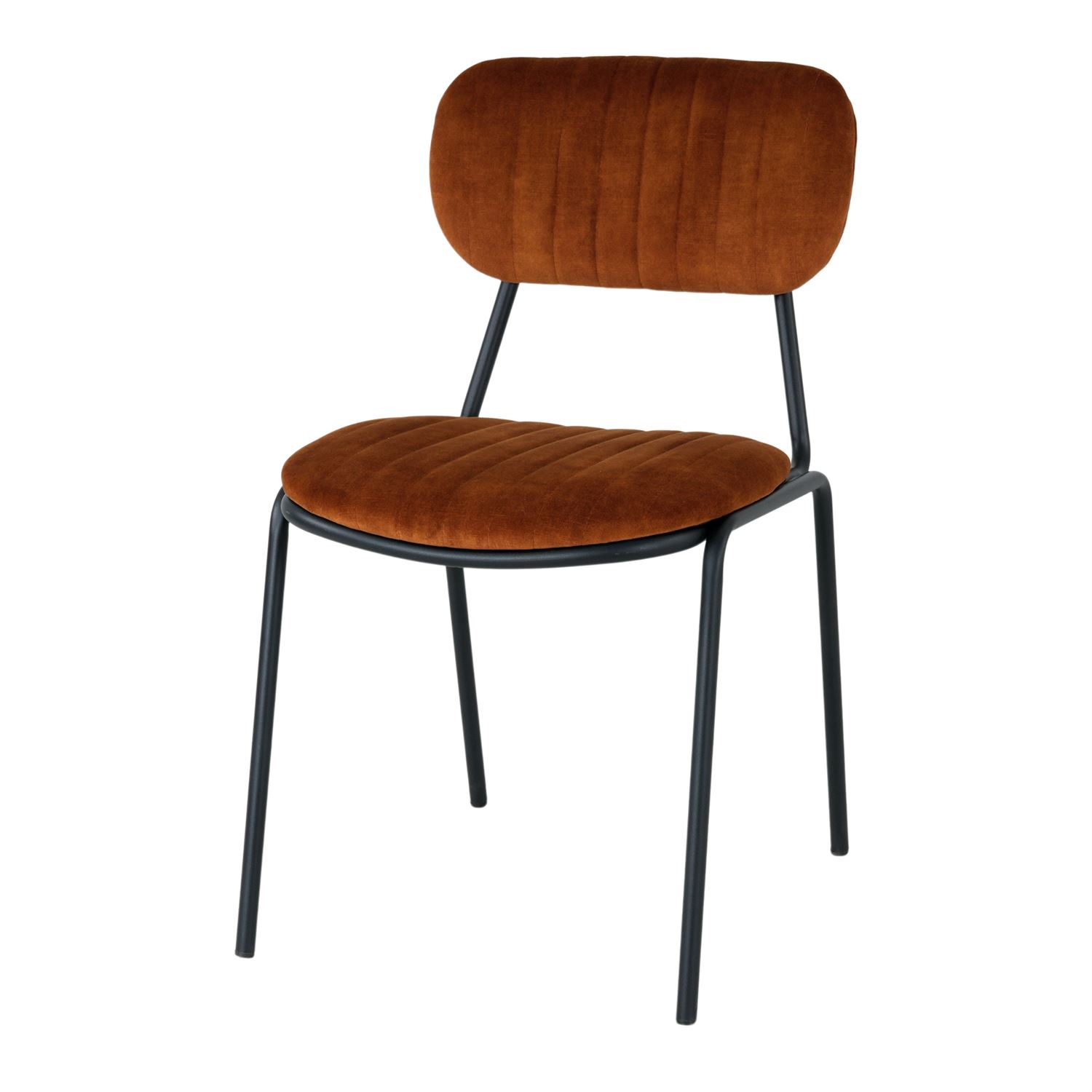 SILLA TAPIZADA NEVELIA CURRY